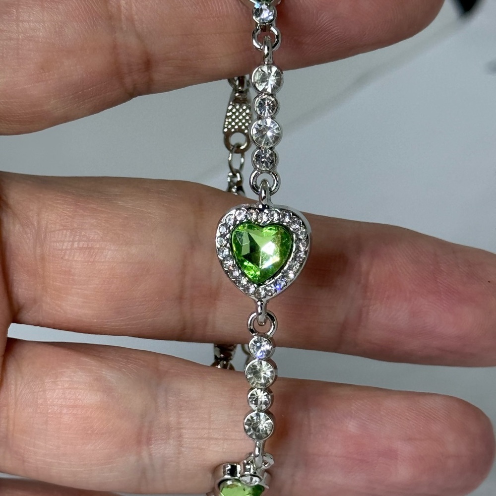 Crystal Heart Bracelet